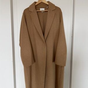 Vince Camel Wool Blend Coat